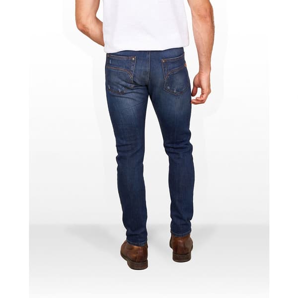Skull Rider Tappared Distressed Effect Jeans Blå 33 / 32 Man