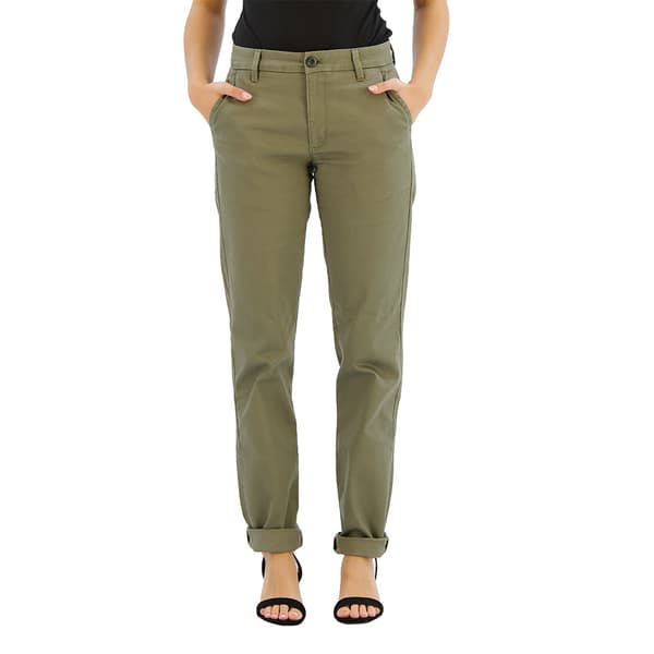 Dockers Weekend Regular Slim Ankle Fit Chinobyxor Grönt 25 / XL Kvinna