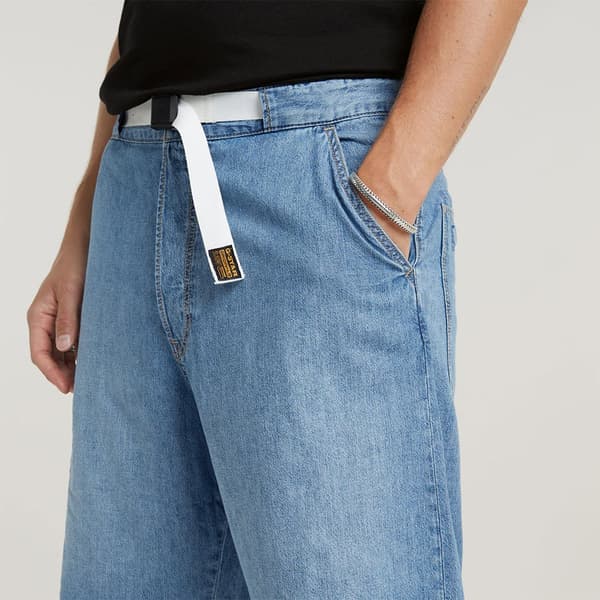 G-star Travail Shorts Blå 38 Mand
