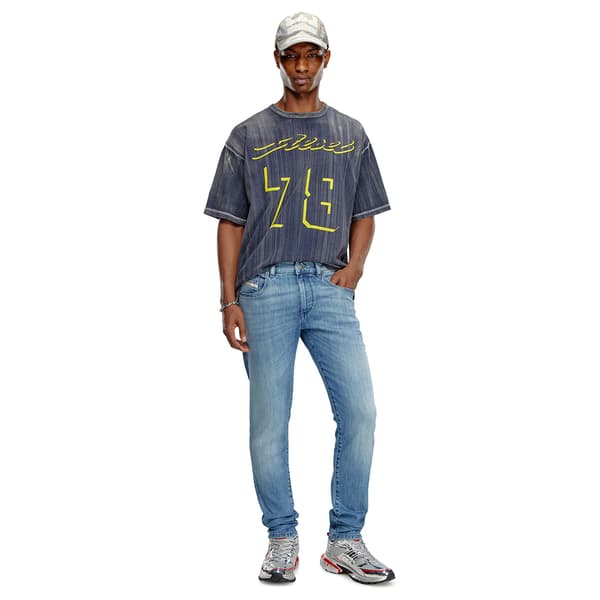 Diesel A03563-0grdi 2019 D Strukt Jeans Blå 33 / 34 Man