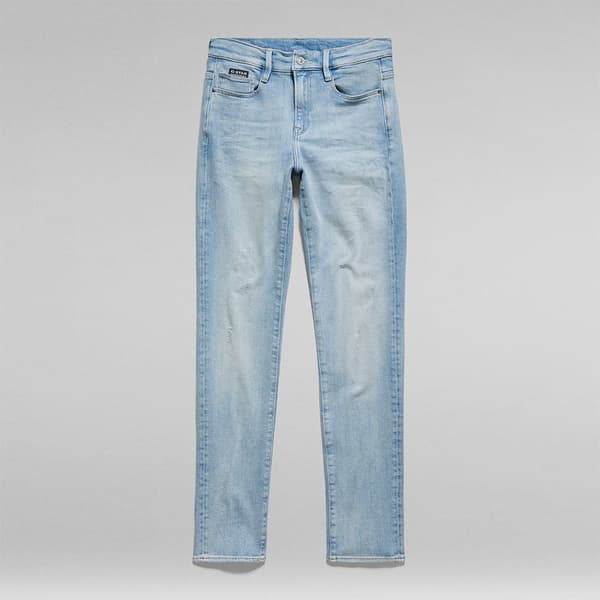 G-star Ace 2.0 Slim Straight Fit Jeans Blå 25 / 30 Kvinde