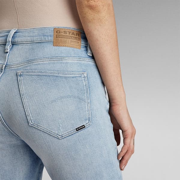 G-star Ace 2.0 Slim Straight Fit Jeans Blå 25 / 30 Kvinde