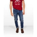 Pikkukuva 1 / 3: Skull Rider Slim Distressed Effect Farkut Sininen 33 / 32 Mies