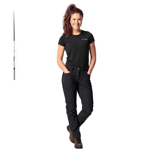 Vaude Moena Winter Byxor Svart 46 / Short Kvinna