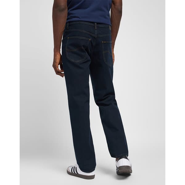 Lee Brooklyn Straight Farkut Sininen 48 / 32 Mies
