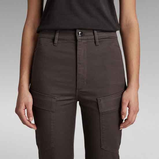 G-star Kafey Ultra High Skinny Cargobukser Brun 29 / 32 Kvinde