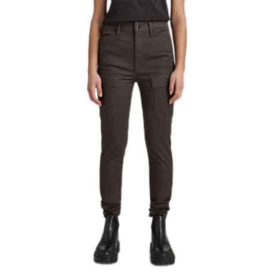 G-star Kafey Ultra High Skinny Cargobukser Brun 29 / 32 Kvinde