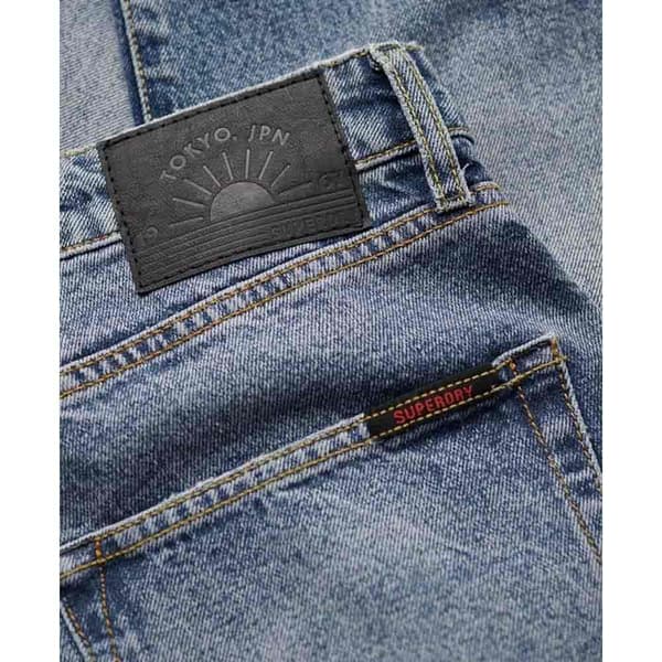 Superdry Vintage Straight Fit Jeans Blå 28 / 32 Man