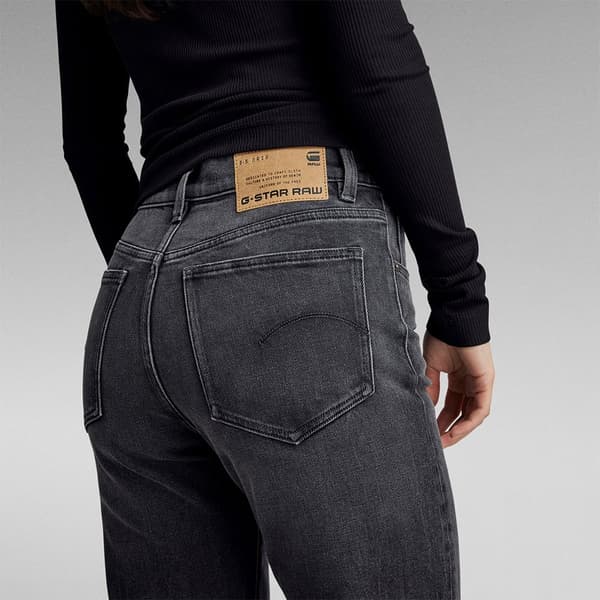 G-star Viktoria High Straight Fit Jeans Grå 26 / 30 Kvinna