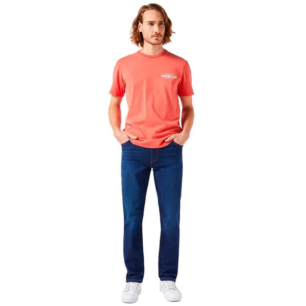 Wrangler 112350865 Texas Slim Fit Jeans Orange 34 / 30 Man