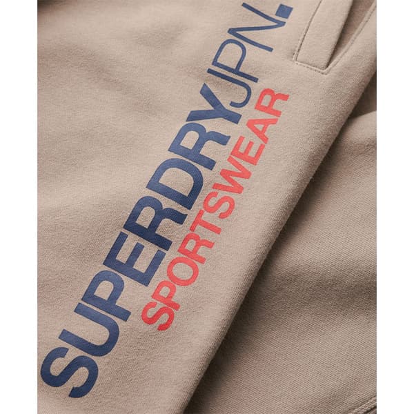 Superdry Sportswear Logo Tapered Joggers Beige L Mand
