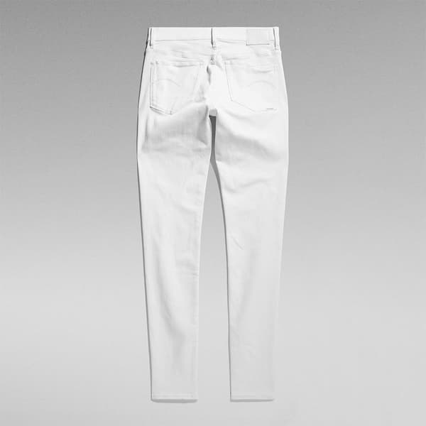 G-star 3301 Skinny Fit Jeans Vit 26 / 32 Kvinna