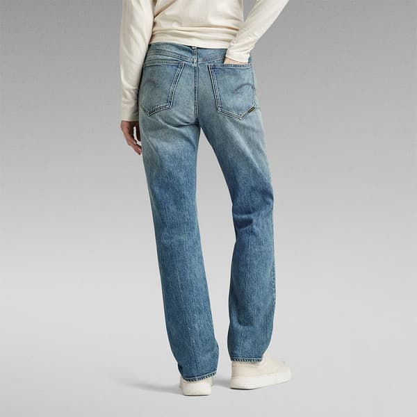 G-star Viktoria High Straight Fit Jeans Blå 26 / 30 Kvinna