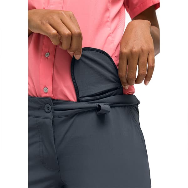 Maier Sports Inara Slim Zip Bukser Grå 3XL / Regular Kvinde