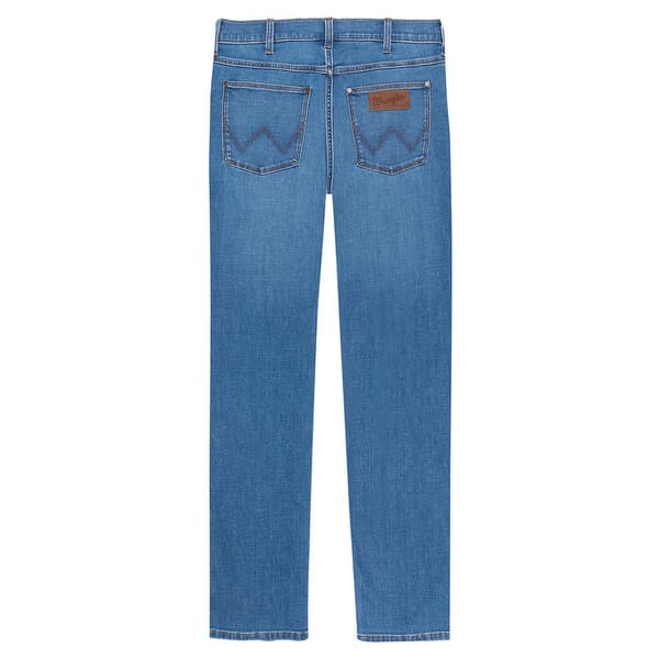 Wrangler Greensboro Regular Straight Fit Jeans Blå 46 / 34 Mand