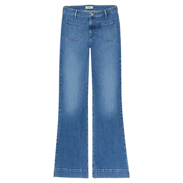 Wrangler W2334736y Flare Jeans Blå 28 / 30 Kvinde