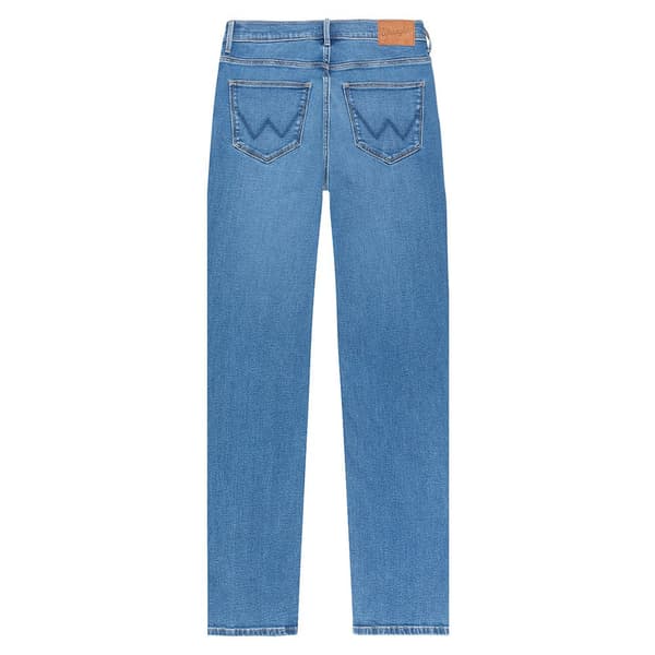 Wrangler W26rcy37n Straight Fit Jeans Blå 36 / 32 Kvinde