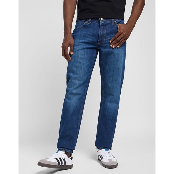 Lee Daren Fly Regular Straight Fit Jeans Blå 30 / 34 Mand