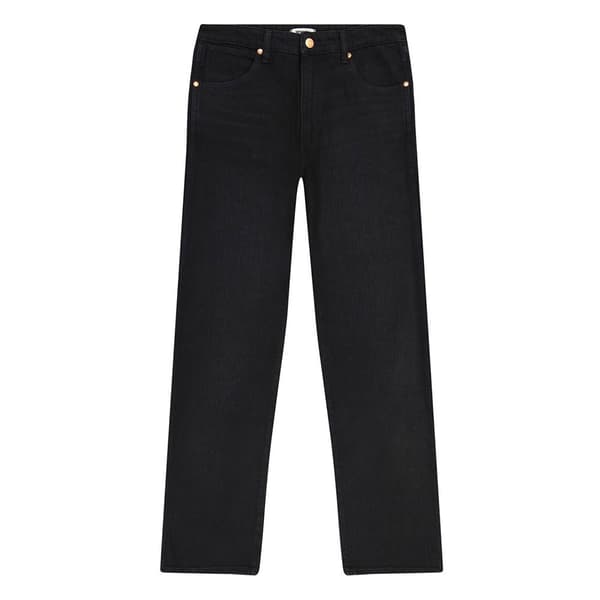 Wrangler 112350727 Sunset Regular Fit Jeans Sort 25 / 30 Kvinde