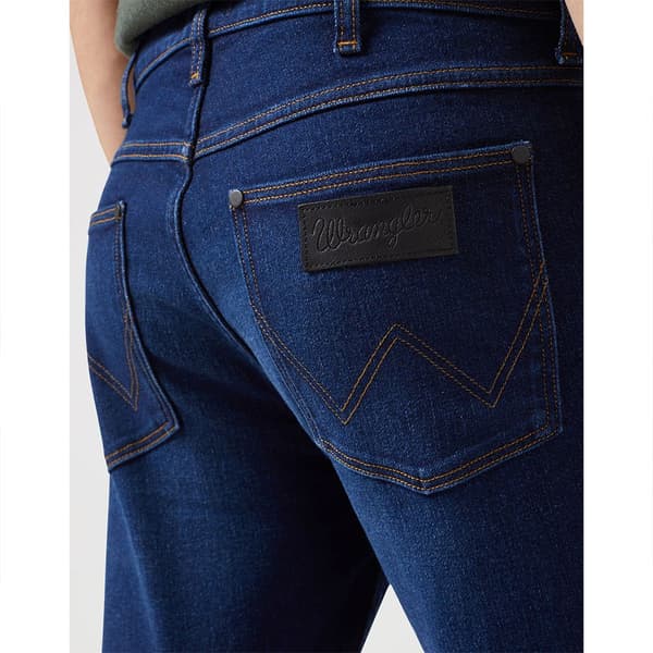 Wrangler 112350837 Greensboro Regular Fit Jeans Blå 42 / 32 Mand