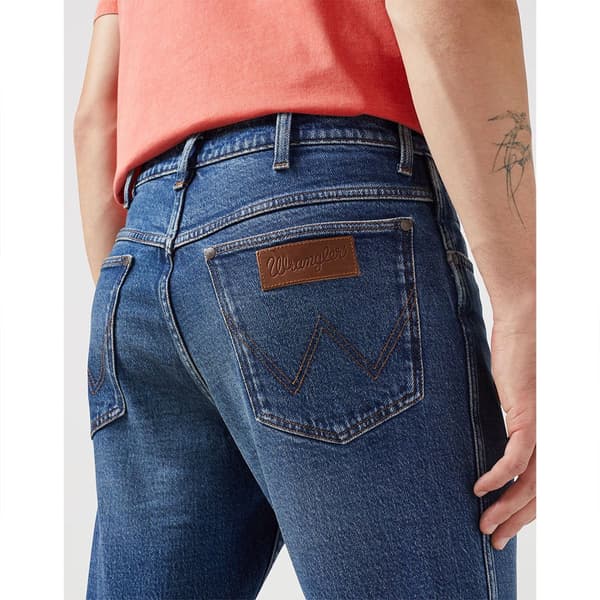 Wrangler 112352672 River Regular Tapered Jeans Blå 29 / 32 Mand