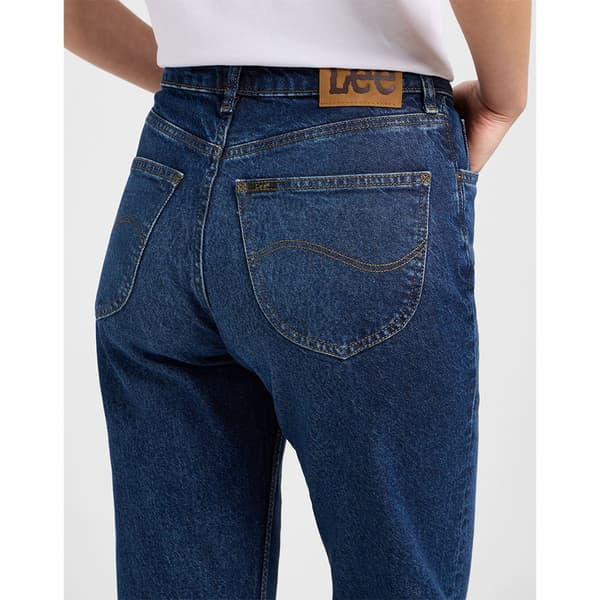 Lee Carol Straight Fit Jeans Blå 30 / 35 Kvinde