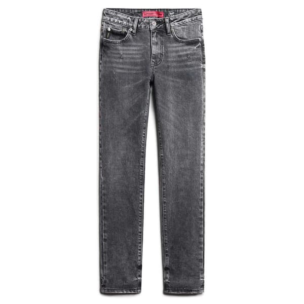 Superdry Vintage Mid Rise Slim Fit Jeans Grå 24 / 30 Kvinna