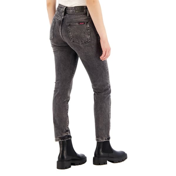 Superdry Vintage Mid Rise Slim Fit Jeans Grå 24 / 30 Kvinna