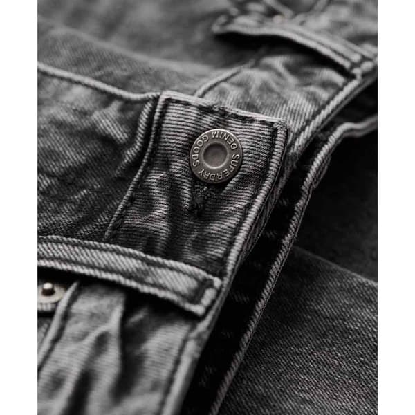 Superdry Vintage Mid Rise Slim Fit Jeans Grå 24 / 30 Kvinna