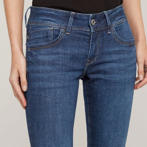G-star Lynn Mid Skinny Fit Jeans Blå 30 / 32 Kvinna