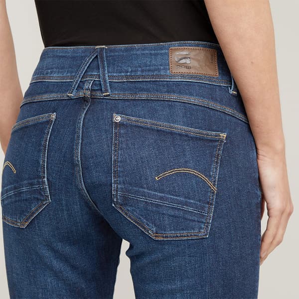 G-star Lynn Mid Skinny Fit Jeans Blå 30 / 32 Kvinna