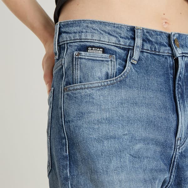 G-star Viktoria High Straight Fit Jeans Blå 27 / 32 Kvinna