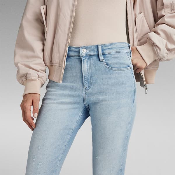 G-star Ace 2.0 Slim Straight Fit Jeans Blå 30 / 32 Kvinna