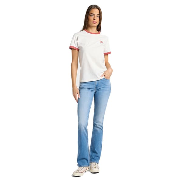 Lee Breese Boot Jeans Hvid 31 / 33 Kvinde
