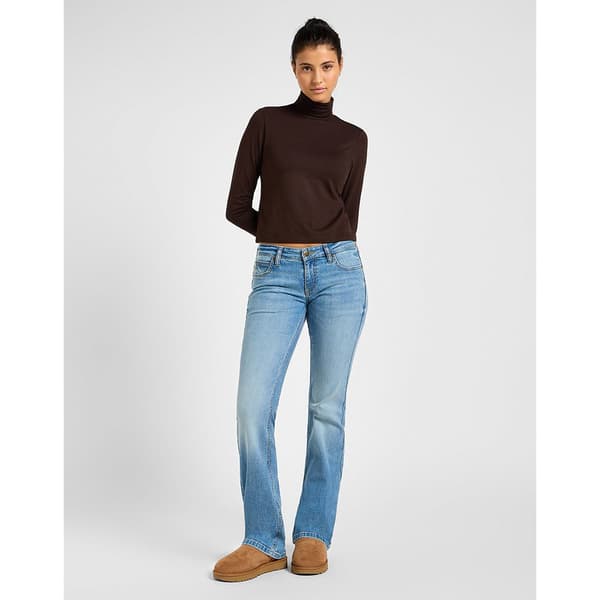 Lee Jessica Jeans Blå 30 / 31 Kvinde
