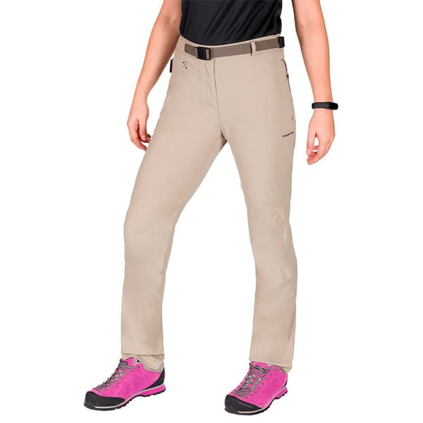 Trangoworld Monia Vt Byxor Beige XL / Regular Kvinna
