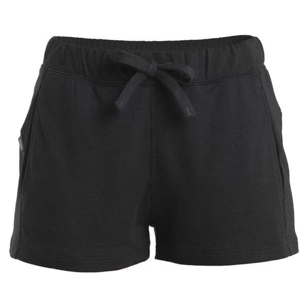 Icebreaker Merino Crush Ii Shorts Sort L Kvinde