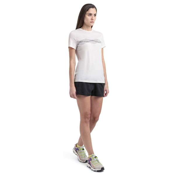 Icebreaker Merino Crush Ii Shorts Sort L Kvinde