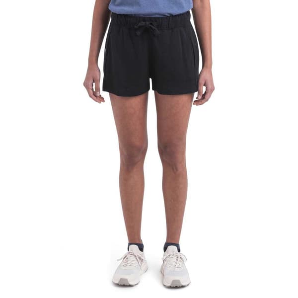 Icebreaker Merino Crush Ii Shorts Sort L Kvinde