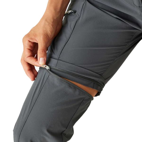 Regatta Travel Light Zip-off Bukser Grå 18 / Regular Kvinde