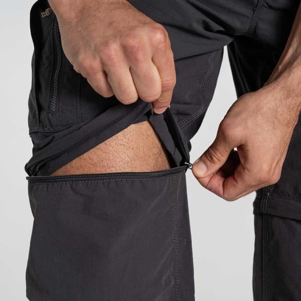 Craghoppers Nosilife Convertible Cargo Housut Harmaa 28 / Short Mies