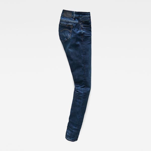 G-star Midge Zip Mid Waist Skinny Jeans Blå 23 / 32 Kvinna