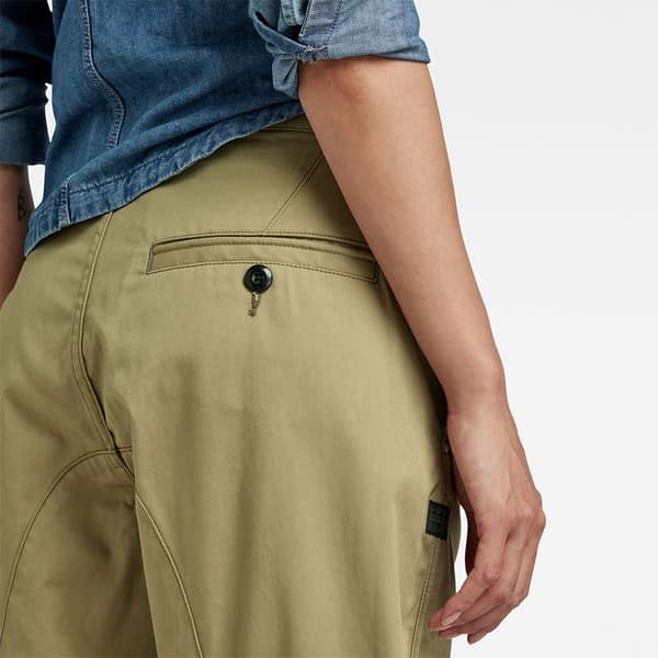 G-star Relaxed Fit Cargobyxor Grönt 27 Kvinna