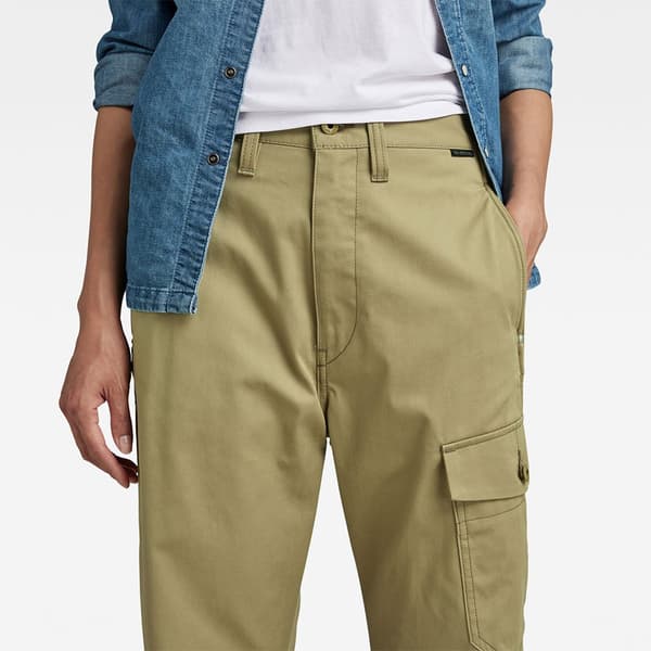 G-star Relaxed Fit Cargobyxor Grönt 28 Kvinna