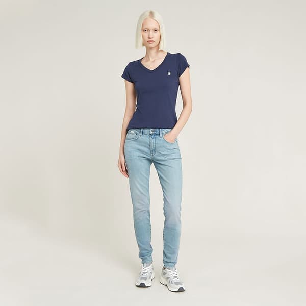 G-star D25914-d829 3301 Skinny Jeans Blå 25 / 30 Kvinna