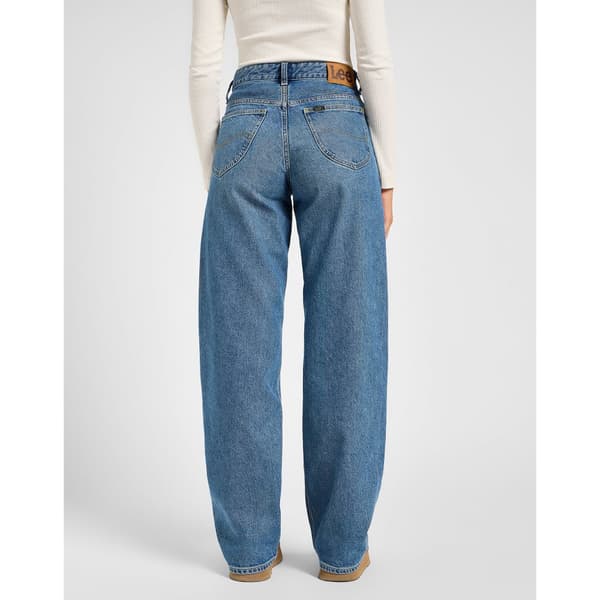 Lee Rider Loose Jeans Blå 32 / 31 Kvinna