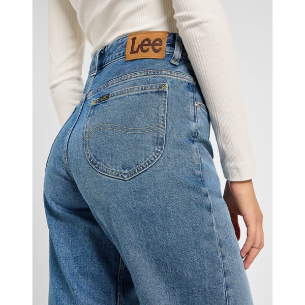 Lee Rider Loose Jeans Blå 32 / 31 Kvinna