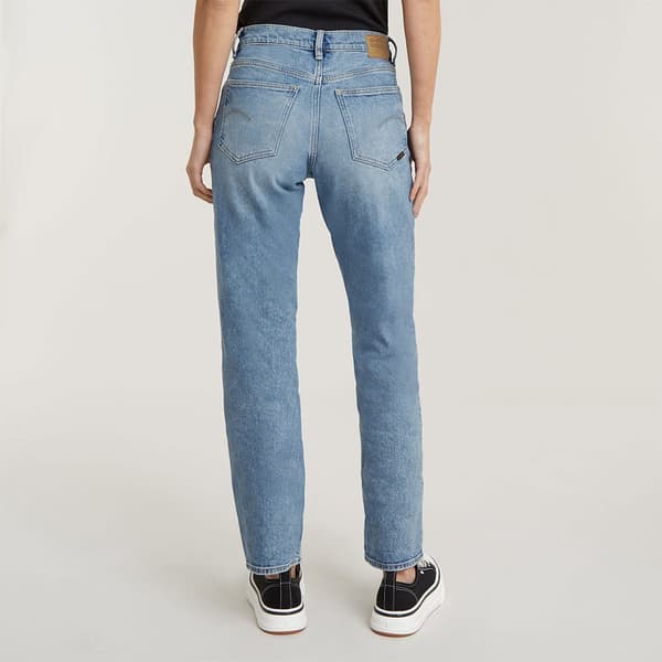 G-star Viktoria High Straight Fit Jeans Blå 25 / 28 Kvinna