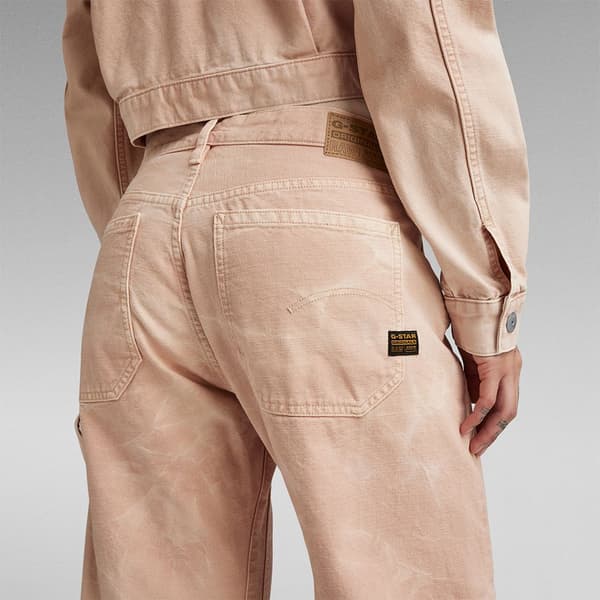 G-star Bowey 3d Carpenter Loose Fit Jeans Beige 27 / 32 Kvinna