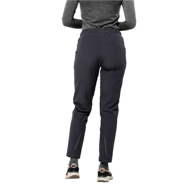Jack Wolfskin Bike Commute Wi Bukser Blå,Sort L Kvinde